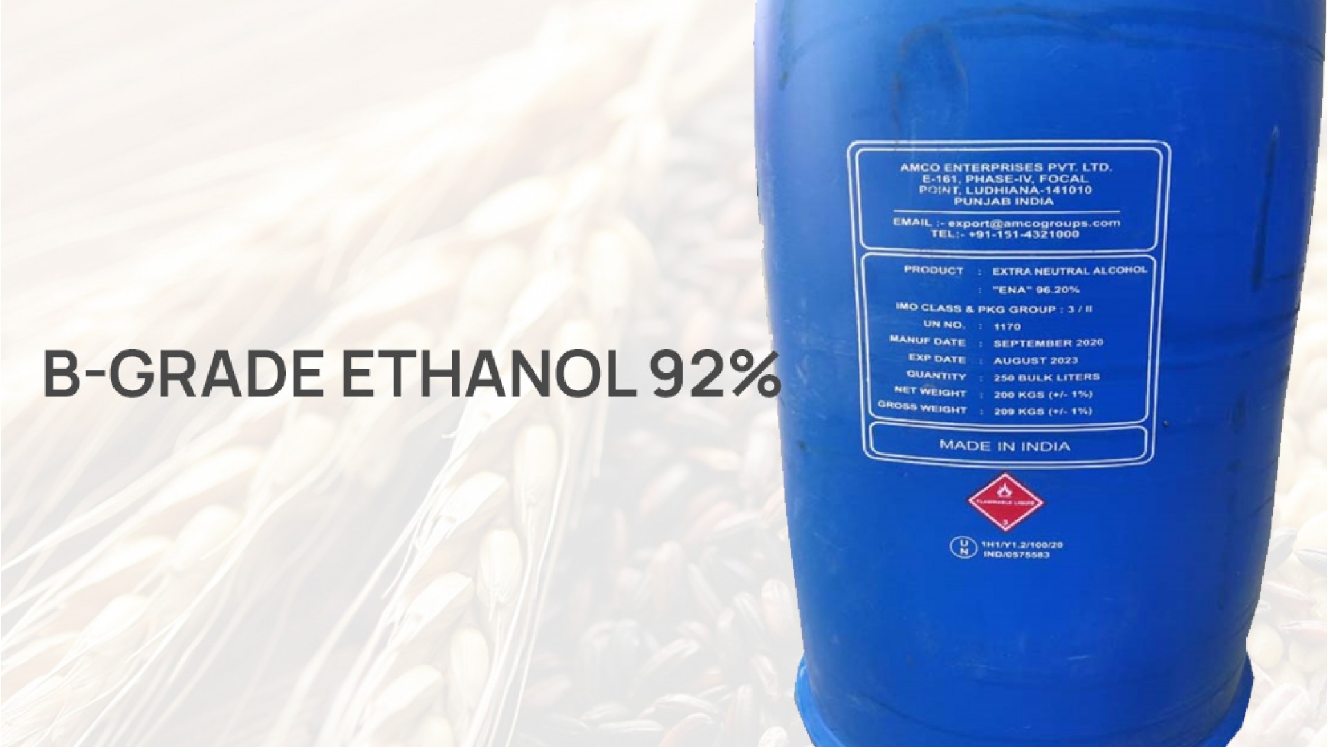 B-GRADE Ethanol 92%
